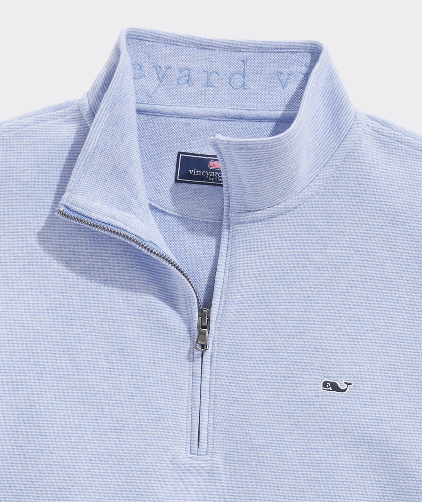 Vineyard Vines Men's Saltwater Quarter Zip Jake Blue - J-Michael