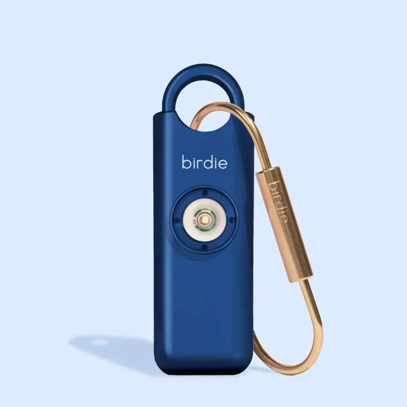 she's birdie Personal Safety Alarm Metallic Holiday Indigo - J-Michael